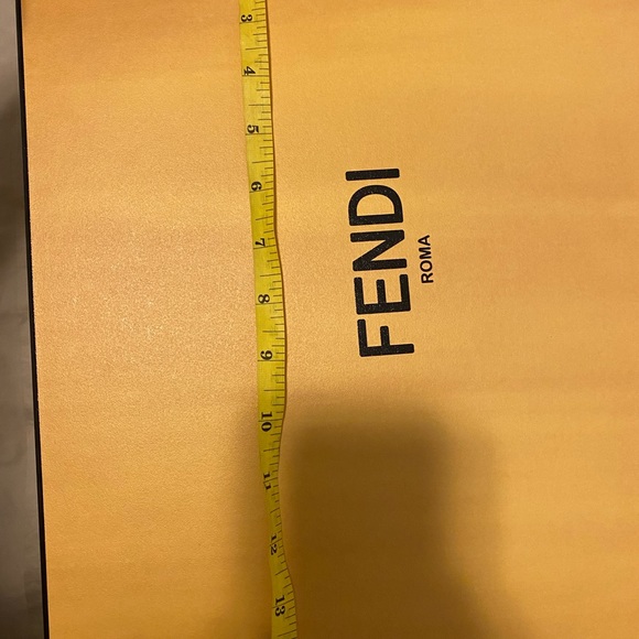 Authentic Brand New  Large Fendi gift set (Shoe box Men's size 10 & Gift Bag) - Picture 6 of 8